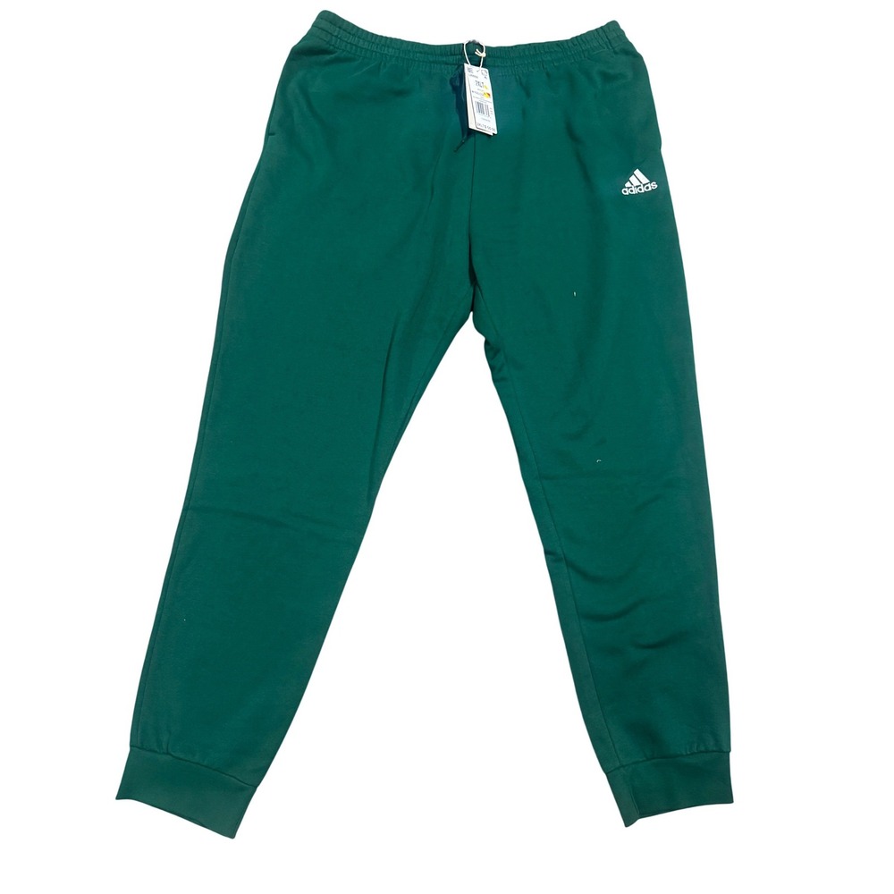 Adidas M Feelcozy Pant Collegiate Green Fleece Joggers IJ8892 Mens 2XLT New